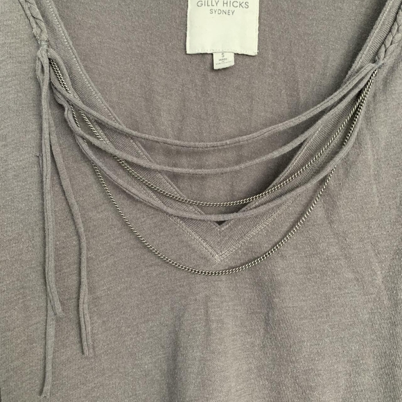 Hollister Charcoal Short Sleeve Top - Picture 3 of 3